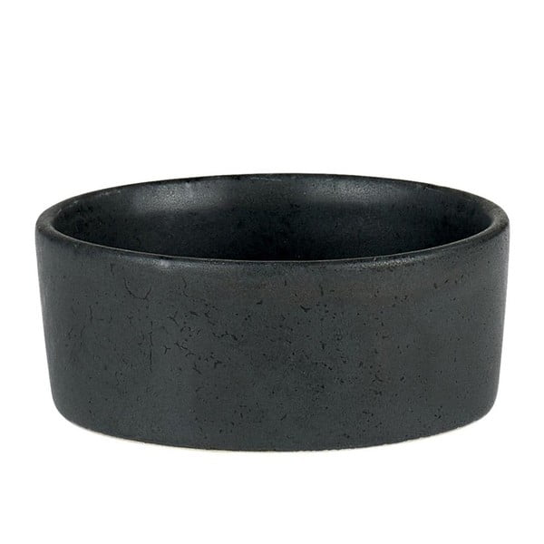 Черна каменна купа, диаметър 7,5 cm Mensa - Bitz