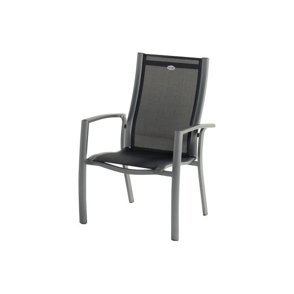 Сив метален градински стол Belcampo - Hartman