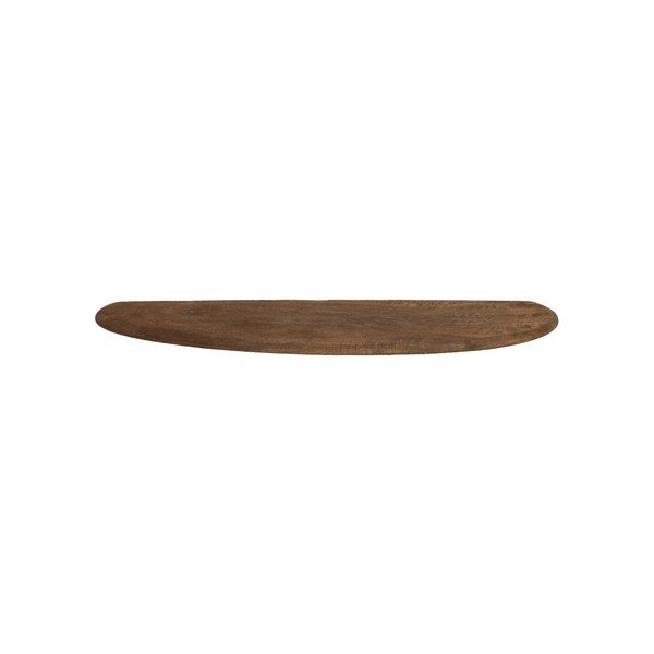 Стенен рафт от масивно манго в тъмно естествен цвят 49 cm Ginosu – Light & Living