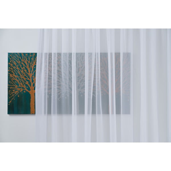 Бяла завеса 300x245 cm Voile - Mendola Fabrics-image-1