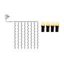 Външна LED светлинна верига Завеса, дължина 1,3 м - Star Trading