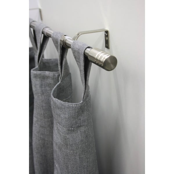 Метален разтегателен корниз 190 - 340 cm Válec - Gardinia-image-1