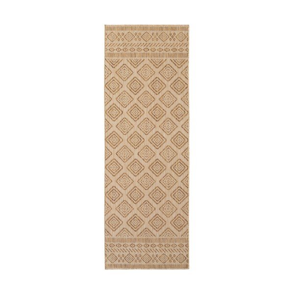 Бежова пътека за открито и закрито 80x250 cm Mira 1452 – Ayyildiz Carpets