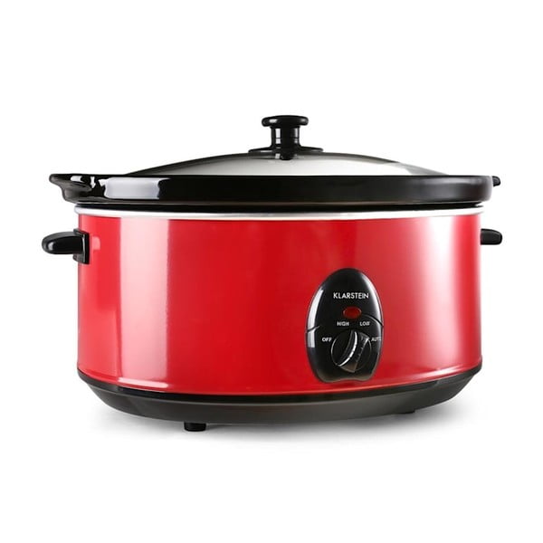 Червена бавна готварска печка Bristol, 6,5 л Bristol 65 - Klarstein