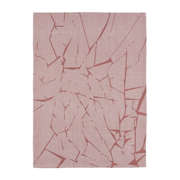 Розова кухненска кърпа Chaos, 70 x 50 cm - Zone