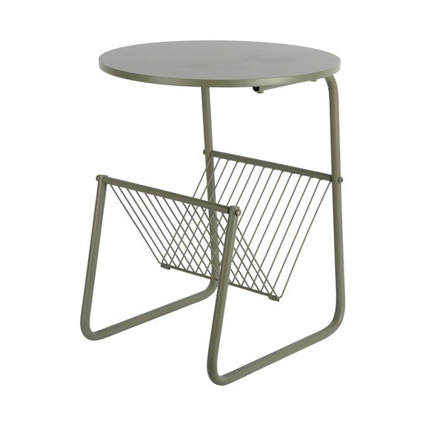 Метална кръгла странична масичка ø 40 cm Riqueza Revista – Leitmotiv