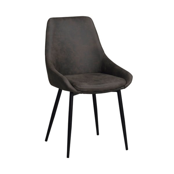 Тъмносиви трапезни столове в комплект от 2 бр. Sierra – Rowico
