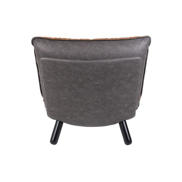 Кафяв фотьойл Lazy - Zuiver-image-2