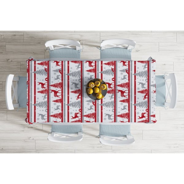 Коледна покривка за маса с памук Зимен пейзаж, 140 x 180 cm Christmas - Minimalist Cushion Covers-image-1