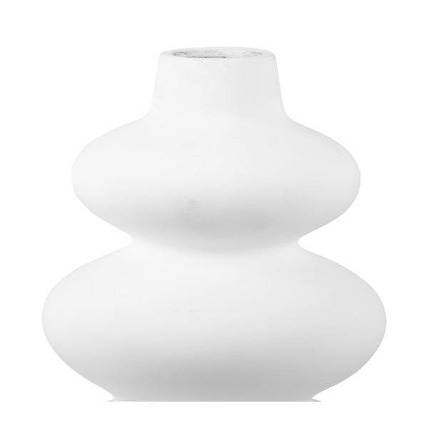 Бяла керамична ваза Karlsson Circles, височина 28,5 cm - PT LIVING-image-4
