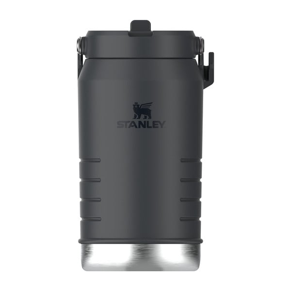 Черен термос от неръждаема стомана 1,9 l IceFlow™ Flip Straw 2.0 Black – Stanley