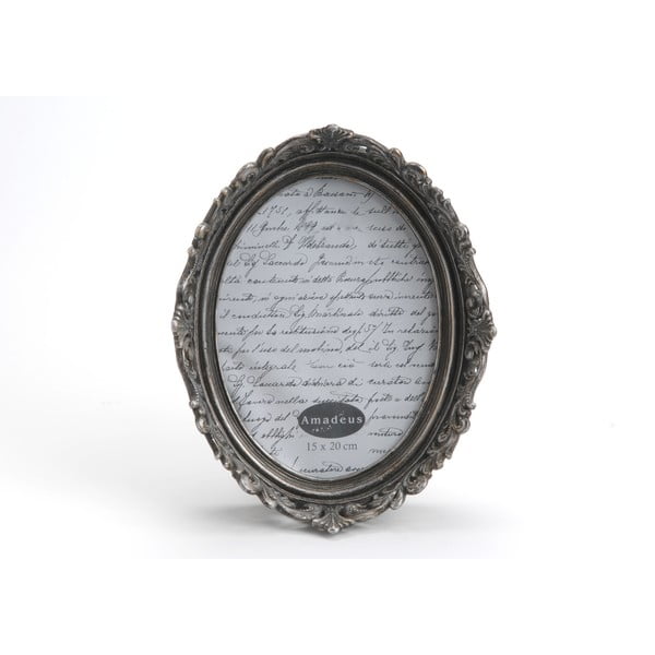 Fotorámeček Oval Silver, 15x20 cm
