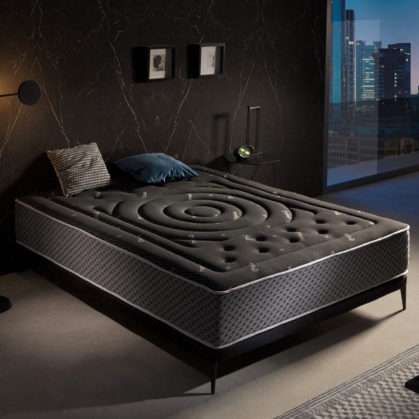 Двустранен матрак , 90 x 200 cm Premium Black Multizone - Moonia-image-1