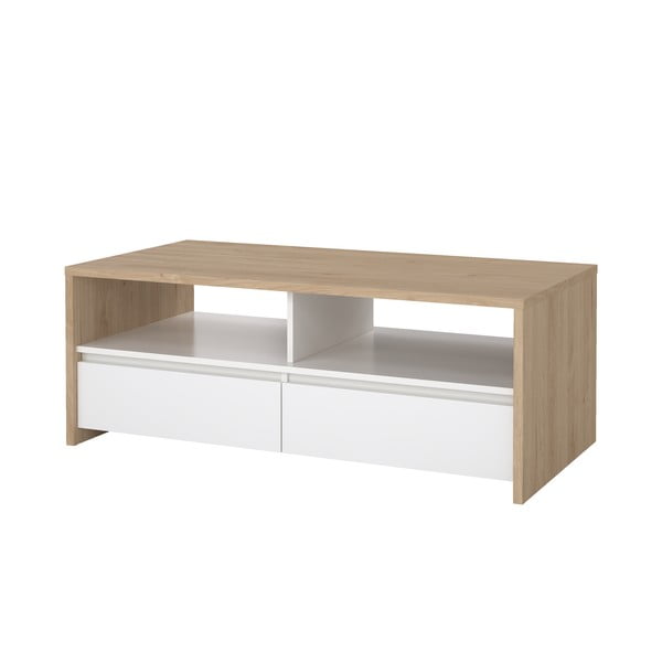 Масичка за кафе в бял и естествен цвят 60x120 cm Next – Tvilum-image-4