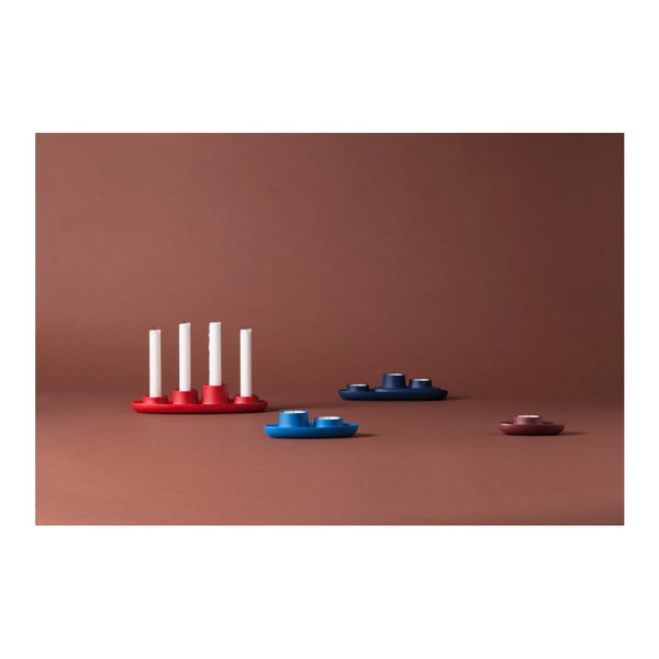 Тъмносин свещник Aye Aye Aye Три свещи Aye Aye! - EMKO-image-4