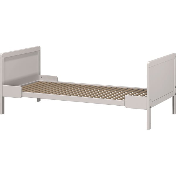 Кремаво детско креватче 70x140 cm от масивна дървесина Alkmaar – Germania-image-2