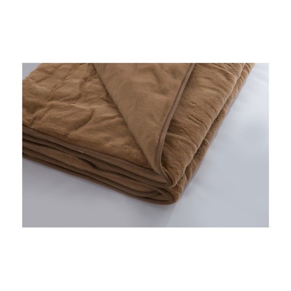 Vlněná deka Royal Dream Brownie, 200 x 200 cm