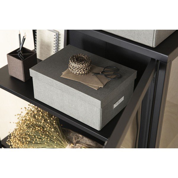 Кутия за съхранение с капак Karin - Bigso Box of Sweden-image-1