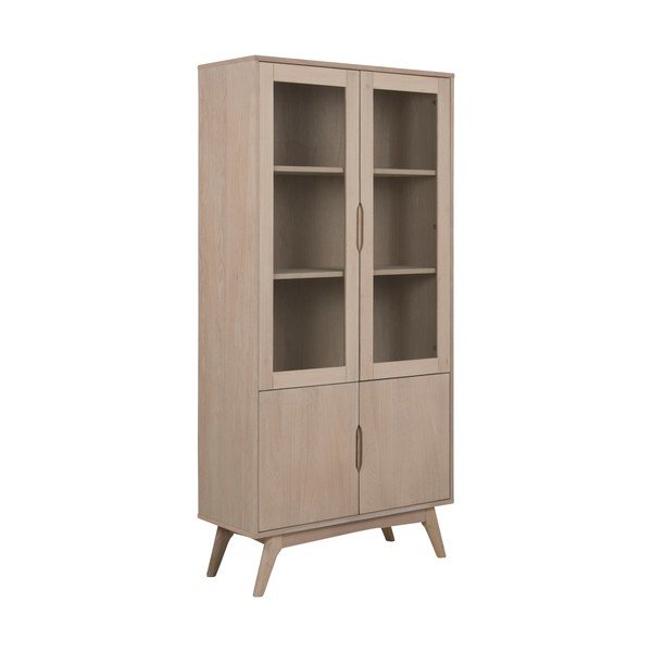 Витрина от дъб 94x192 cm Marte - Actona-image-1