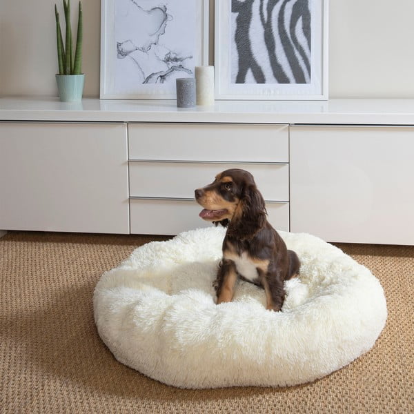 Черно легло за куче ø 75 cm – Love Story-image-1