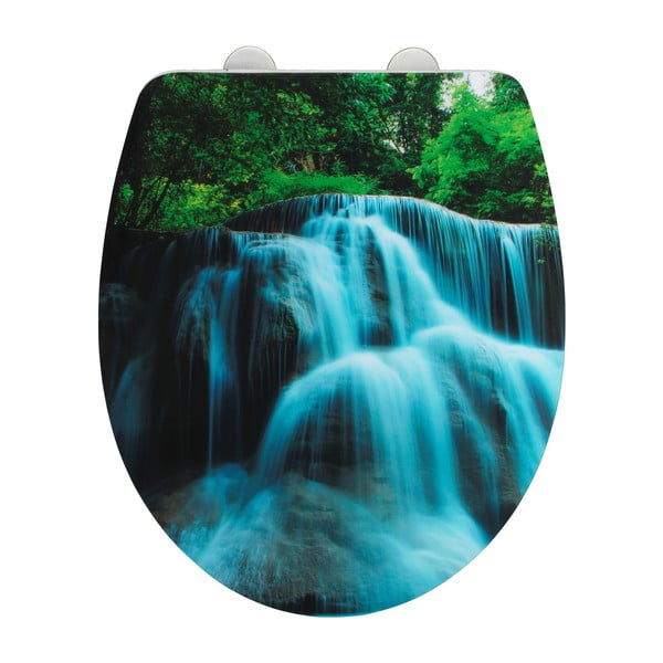 Тоалетна седалка с лесно затваряне Waterfall - Wenko