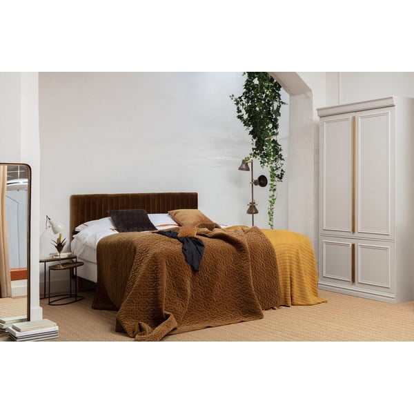 Светлосив гардероб от масивен бор 110x215x62 cm Organize – WOOOD-image-4