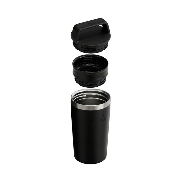 Черна термочаша от неръждаема стомана 350 ml Café-To-Go Travel Mug Black 2.0 – Stanley-image-1