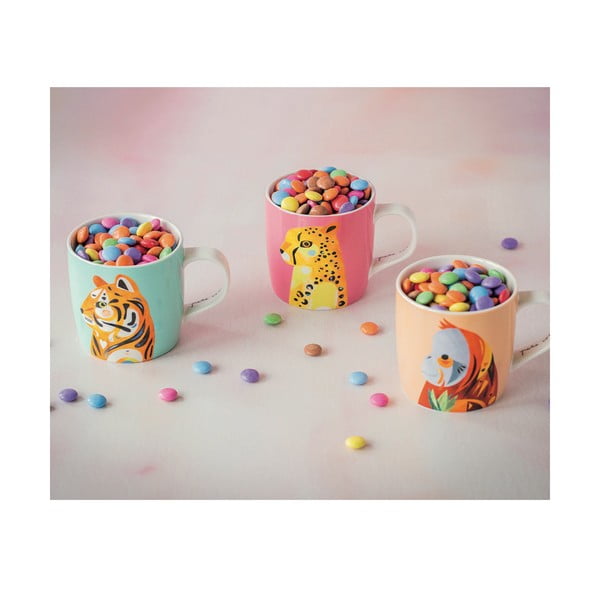 Синя порцеланова чаша Pete Cromer Tiger, 375 ml - Maxwell & Williams-image-1