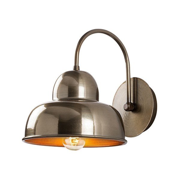 Стенна лампа в месингов цвят ø 20 cm Multan – Opviq lights-image-2