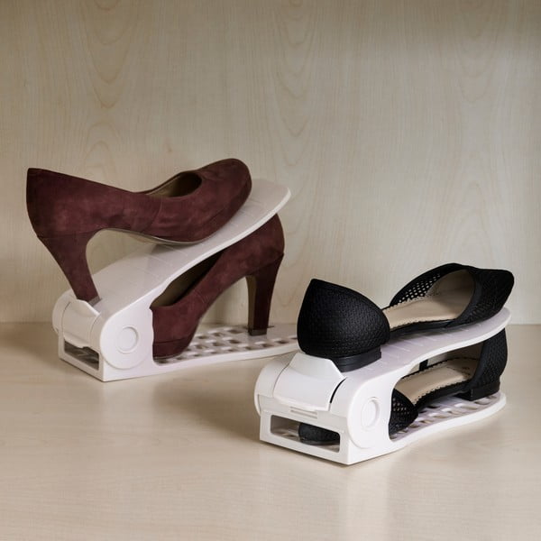 Комплект от 6 органайзера за обувки Rack Adjustable Slots - InnovaGoods-image-1