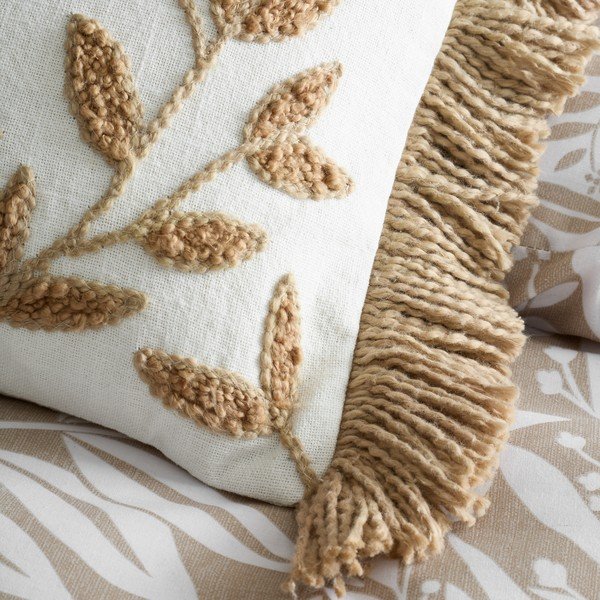 Памучна декоративна възглавница 30x40 cm Sorrel Leaves – Catherine Lansfield-image-2