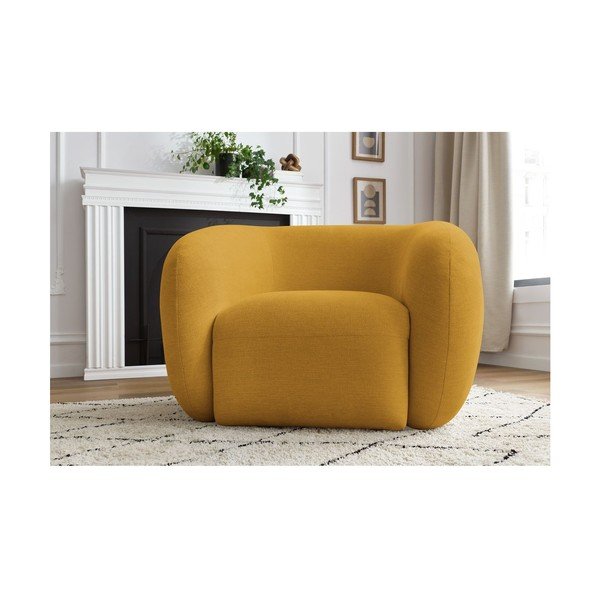 Жълто кресло Celine – Bobochic Paris-image-1