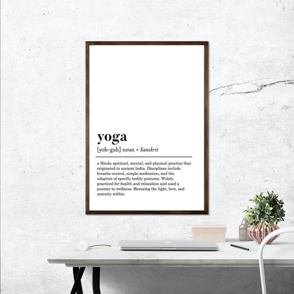 Картина 50x70 cm Yoga – Wallity-image-3