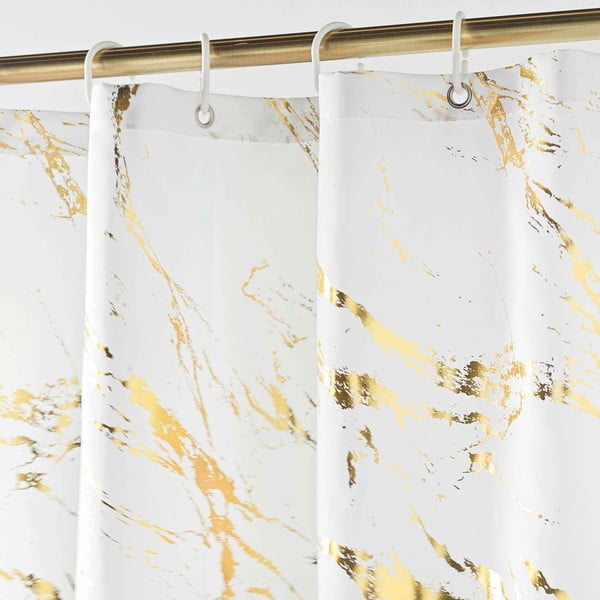 Завеса за душ 180x200 cm Aquamarbre – douceur d'intérieur-image-2