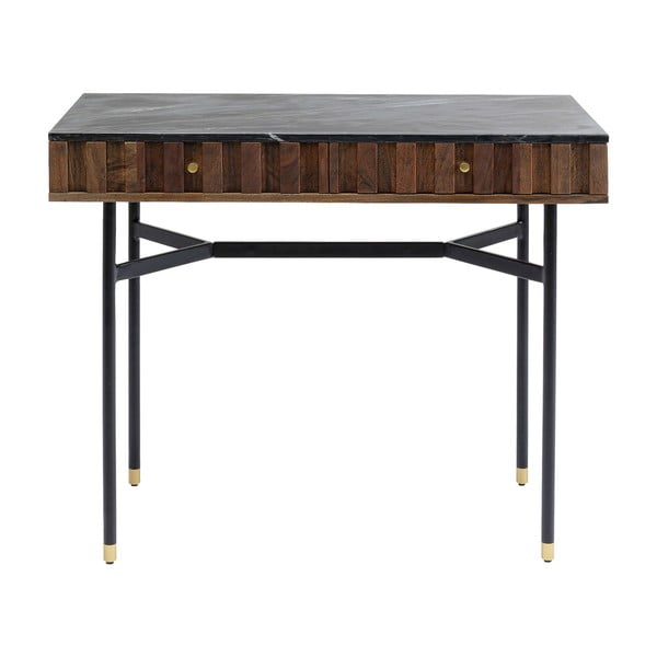 Черно бюро с мраморен плот Apiano - Kare Design