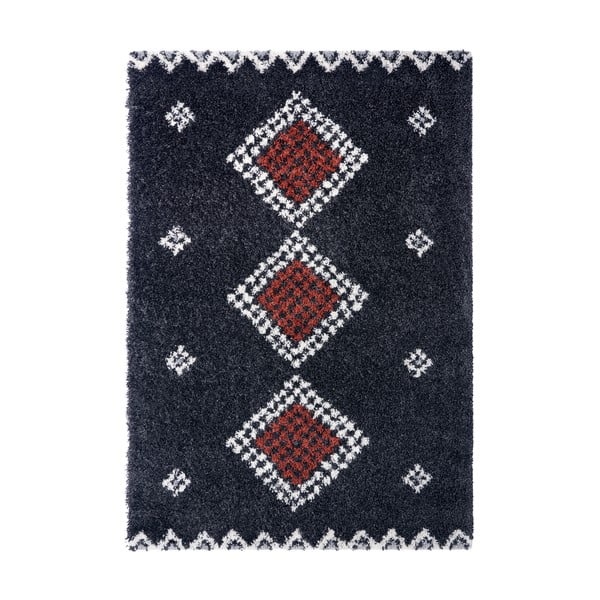 Черен килим , 120 x 170 cm Cassia - Mint Rugs