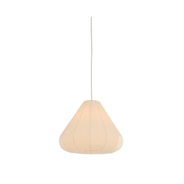 Кремаво висящо осветително тяло с хартиен абажур ø 10 cm Sarella – Light & Living-image-2