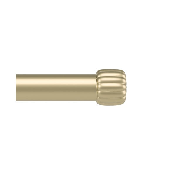 Матово златист стоманен разширяем прът за завеси 168 - 305 cm Cleo – Umbra