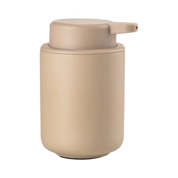 Бежов глинен диспенсер за сапун 250 ml Ume – Zone