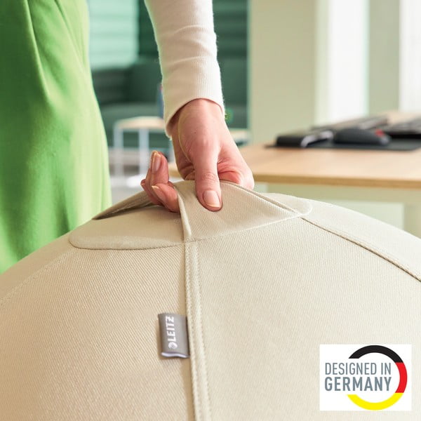 Ергономична топка за сядане с тежести ø 65 cm Ergo – Leitz-image-3