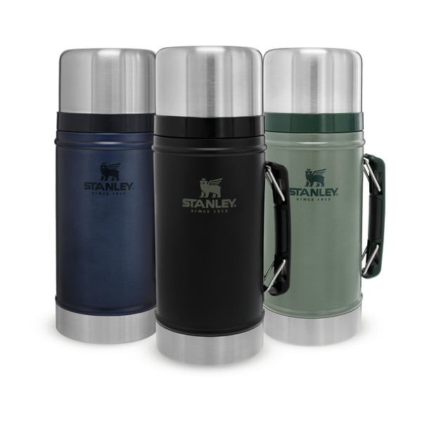 Черен термос за храна от неръждаема стомана 940 ml Legendary Classic Black – Stanley-image-1