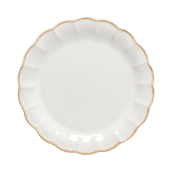 Бяла десертна чиния от керамика , ⌀ 23 cm - Casafina