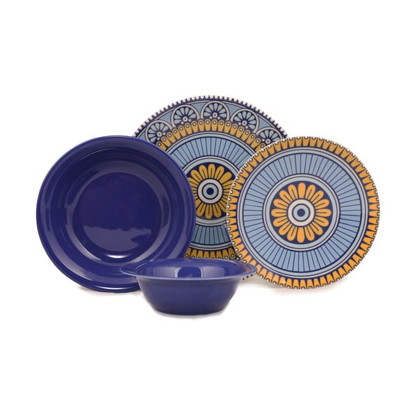 Комплект порцеланови съдове от 24 части Mandala - Kütahya Porselen