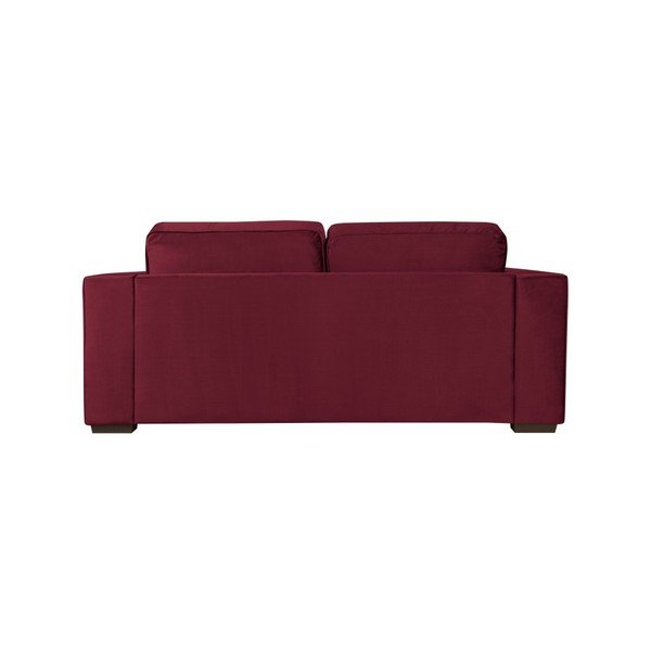 Trojmístná pohovka v barvě burgundy Cosmopolitan Design Denver-image-3