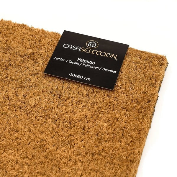 Рогозка от кокосови влакна 60x40 cm Mini White - Casa Selección-image-2