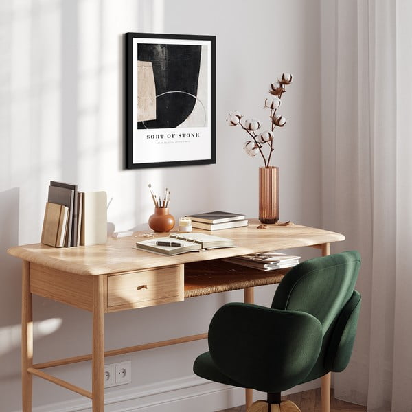 Картина 32x42 cm Sort Of Stone   – Malerifabrikken-image-1