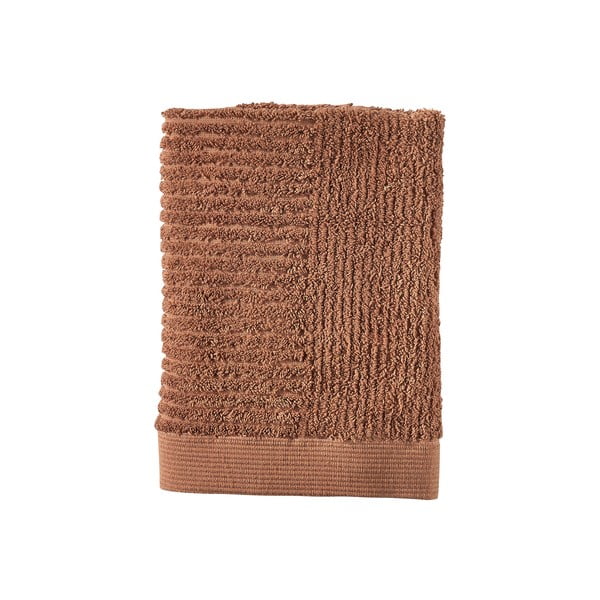 Оранжево-кафява памучна кърпа 50x70 cm Terracotta – Zone