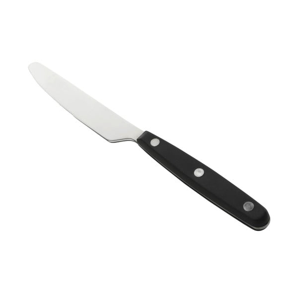 Нож за хранене от неръждаема стомана с черна дръжка Oslo - Nirosta