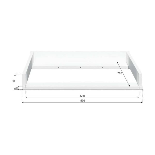 Бяла маса за преобличане за скрин Lotta - BELLAMY-image-2