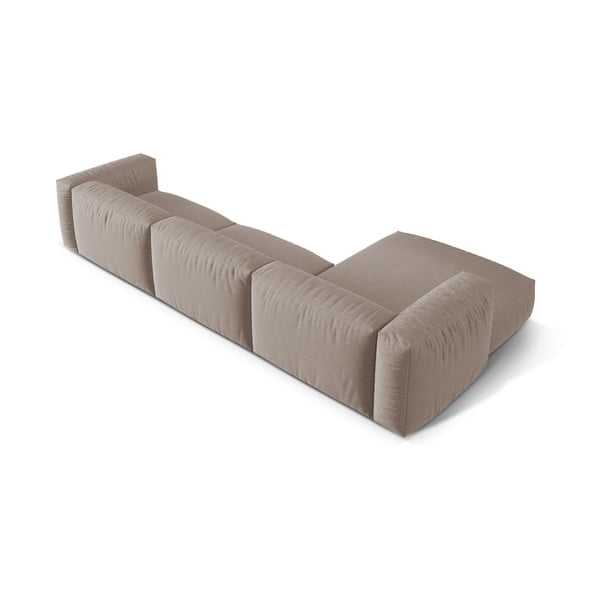 Бежов модулен ъглов диван (ляв ъгъл) Martina – Micadoni Home-image-4